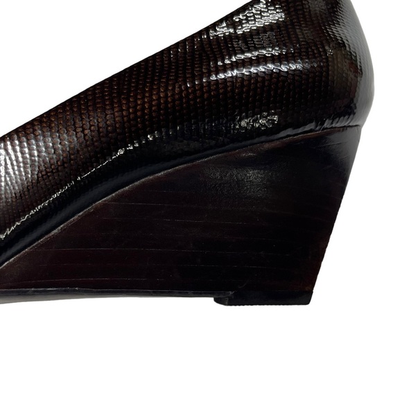 Calvin Klein Saxton brown / slightly reddish heel in the light. NWOT, NWOB - Picture 11 of 11